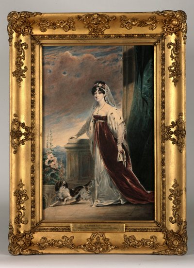 Portrait of Lady Eleanor Egerton, c.1820 by Alfred Edward Chalon